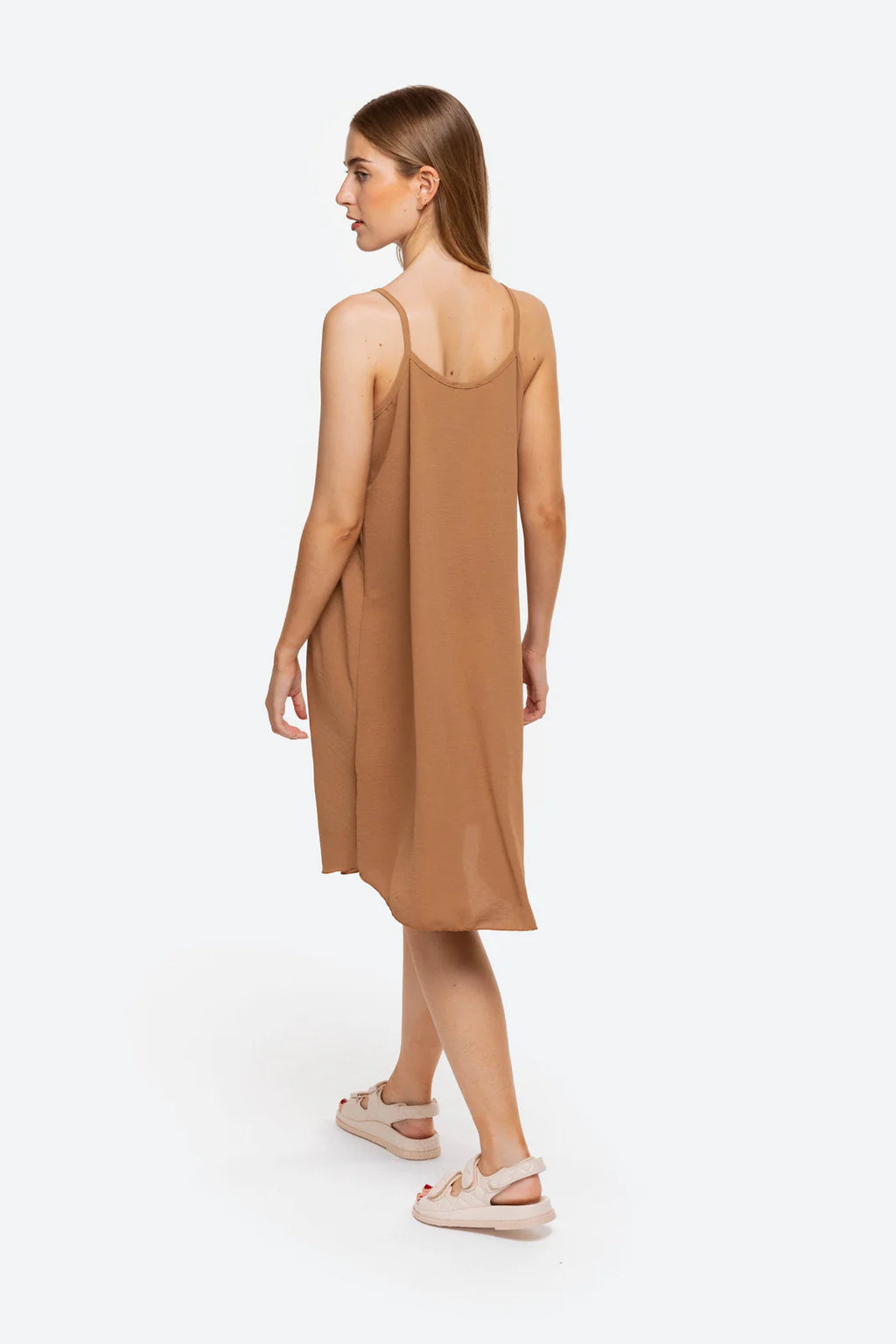 VESTIDO LENCERO BOTONES