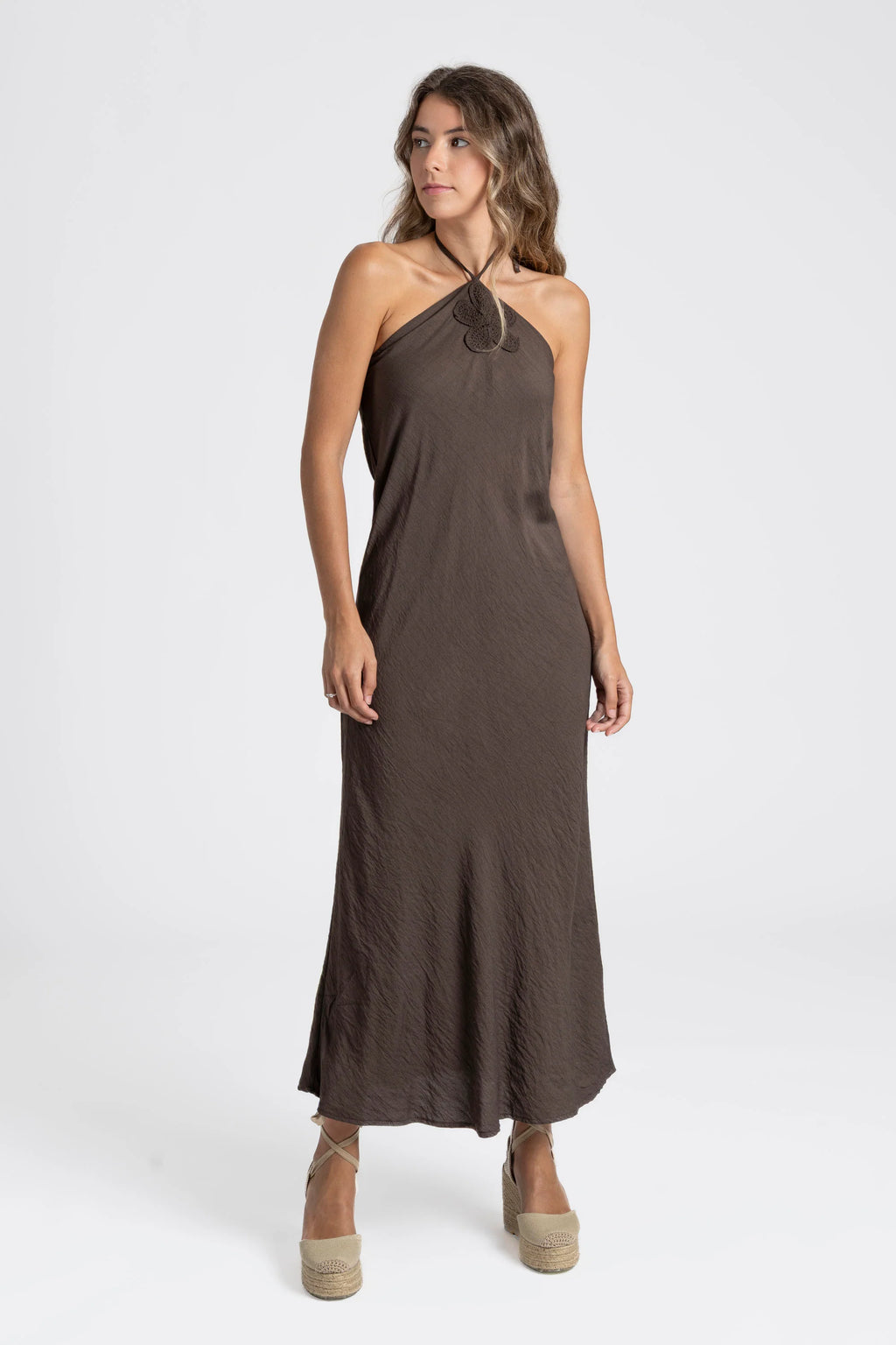VESTIDO FLORA BROWN