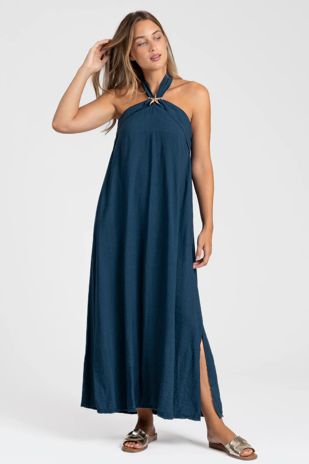 VESTIDO MARINA BLU