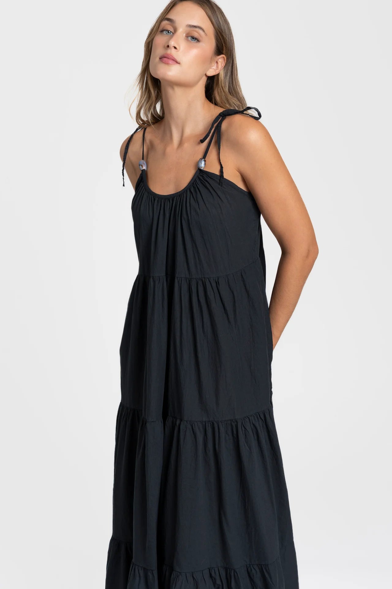 VESTIDO BLUSON NEGRO