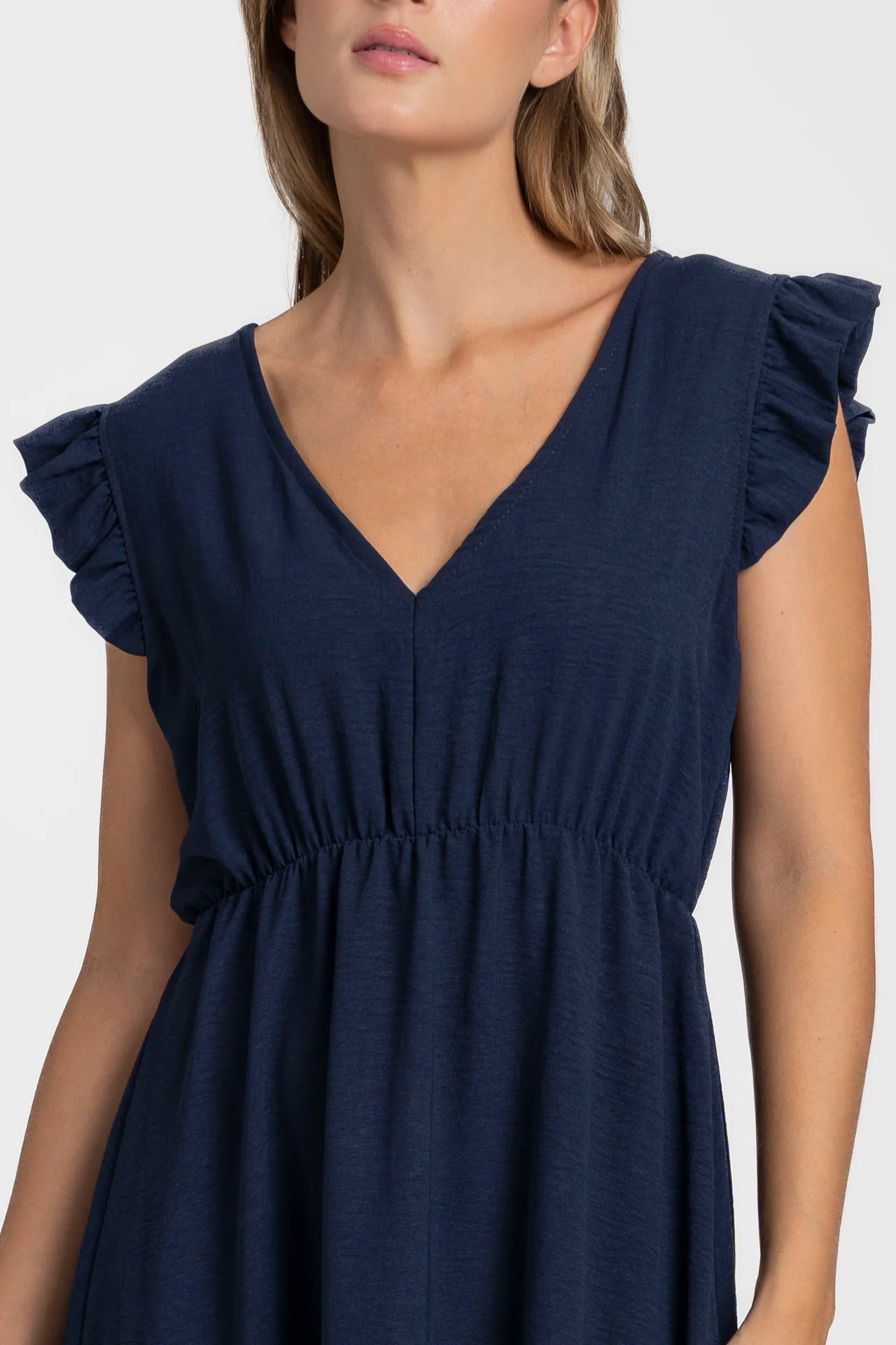 VESTIDO RESTAU AZUL MARINO