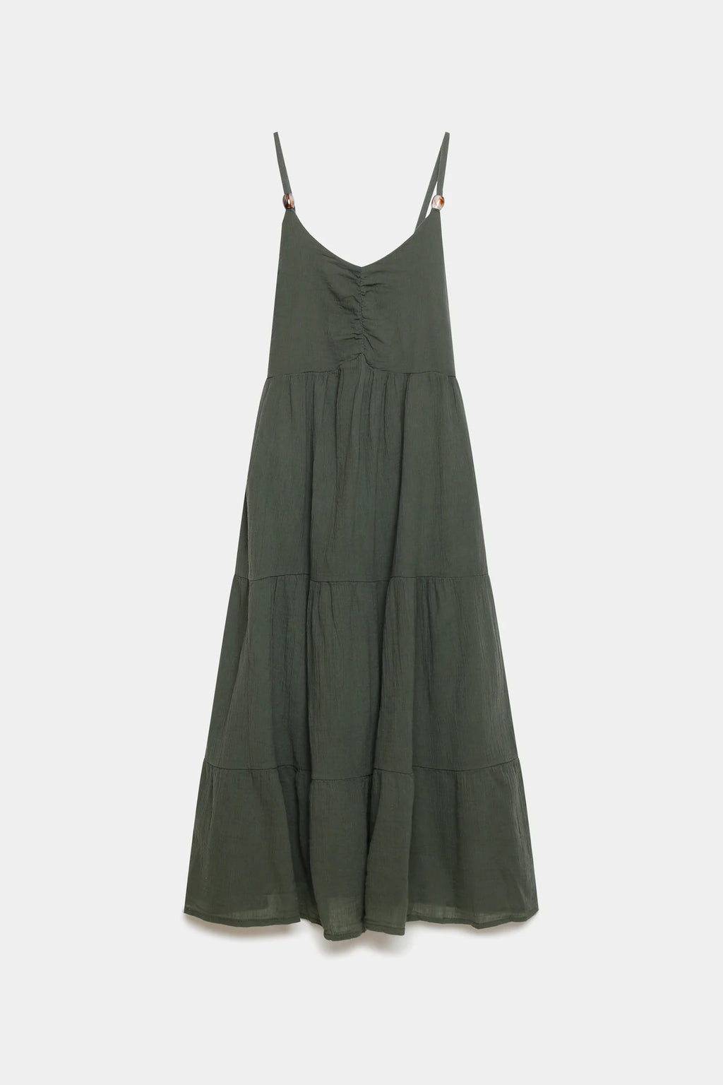 VESTIDO VERDE MILITAR