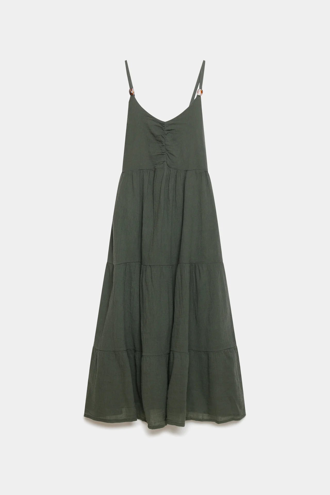 VESTIDO VERDE MILITAR