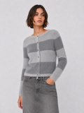 CARDIGAN ALEN WIDE GRIS