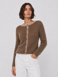 CARDIGAN ALEN BORDE EBANO