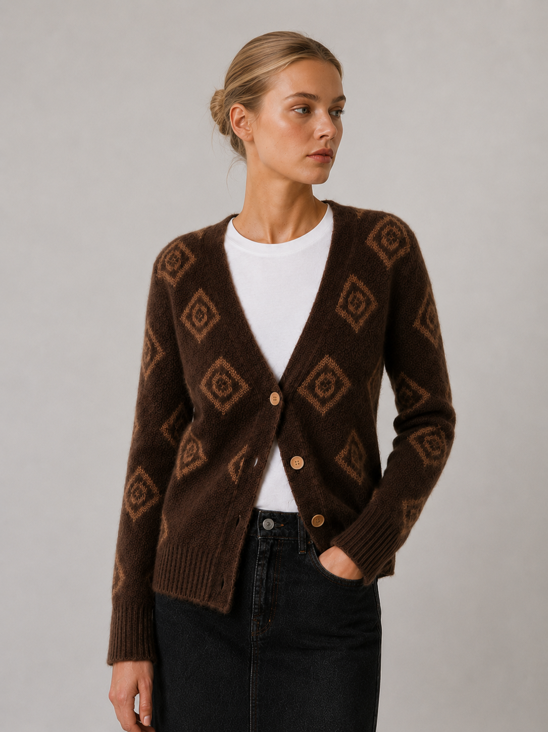 CHAQUETA LACAVAH MARRON