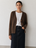 CHAQUETA VISE LISA MARRON